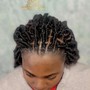 Knoteless Box Braids ( Medium)