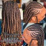 Jumbo Box Braids (Waist length)