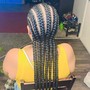 Small Kinky Twist (mid-back)