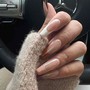 Gel mani on natural nails