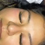 Henna brow tinting