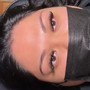 Henna brow tinting