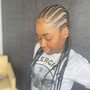 Add beads to box braids