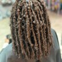 Large Knotless Box Braids