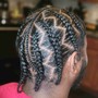 Kid's Braids w/o Weave