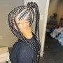 Stitch braided ponytail 10