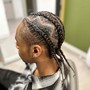 Men Individual Box Braids