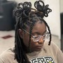 Loc Style (2,3,or 4strand twists/spiral sets/pedal styles or any style)