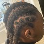 Loc Retwist and Simple Style