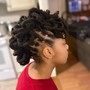 Loc Retwist and Simple Style