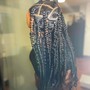 Large Boho Knotless Braids