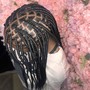 Medium Knotless Braids