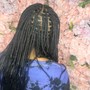 Medium Knotless Braids