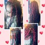 Crochet Braids with Illusion of Individuals