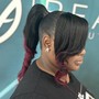 Double Frontal Ponytail