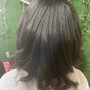 Quick Weave-pre-styled hair