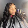 Closure wig install