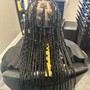 Medium Box Braids(waist length)