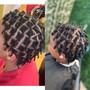 Marley Twist Over Short Locs - Bob Length *Hair Included*