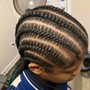 Knotless braids med