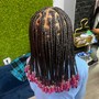 Knotless shoulder Bob w/Beads