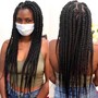 Medium Sized Goddess Braids