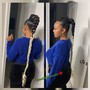 Butt length Yarn Braids