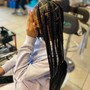 Large knotless Box Braids