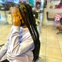 Large knotless Box Braids