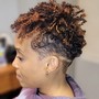 natural hair updo