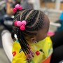 Kid's Braided ponytail