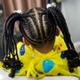 Kids natural Box Braids