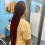 Medium Knotless Braids