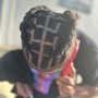 Loc Retwist (Back& Sides Shaved)