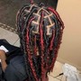 Mohawk Box Braids