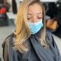 Single process hair colour