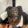 Locs retwist