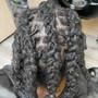 Large instant locs