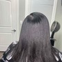 Keratin Complex Treatment (Transform broken, brittle strands into pillars of strength while protecting hair from future damage. Prevents color fade & improves shine