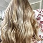 Sunkissed Highlights/Partial Foil Highlights + toner+ cut