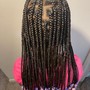 (5-11) Kid's Braids w/ Hair $25 deposit due at booking !