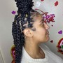 Natural Hair  Box Braids