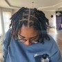 Braids (regular cornrows or medium box braid on their natural  hair/ no extensions)