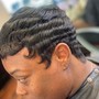 Shampoo /Style on Relaxed  Hair