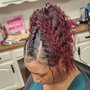 Permanent Color added with a shampoo service