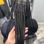 Large Knotless Braids