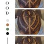 Male Bun Braids