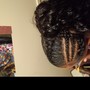 Medium box Braids