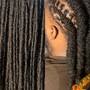 Nourishing  Loc ReTwist, Ear Lobe Length