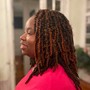 Invisible Locs Mid Back Length